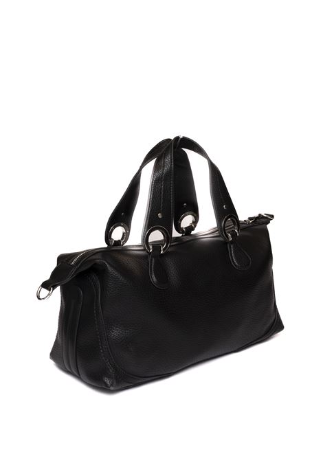 black adeline bowling handbag LE PANDORINE | 24XAILAEADELINEBOWLING-01